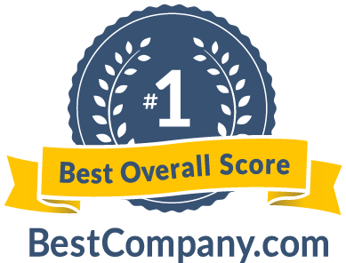 best overall score with bestcompany.com